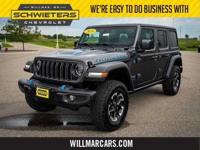 used 2024 Jeep Wrangler 4xe car, priced at $37,999