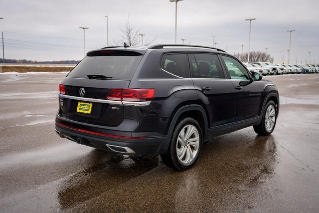 used 2021 Volkswagen Atlas car, priced at $23,499