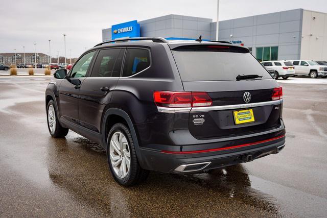 used 2021 Volkswagen Atlas car, priced at $23,499