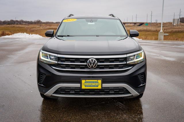 used 2021 Volkswagen Atlas car, priced at $23,499