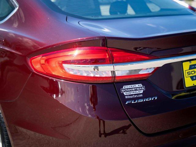 used 2017 Ford Fusion car, priced at $14,999