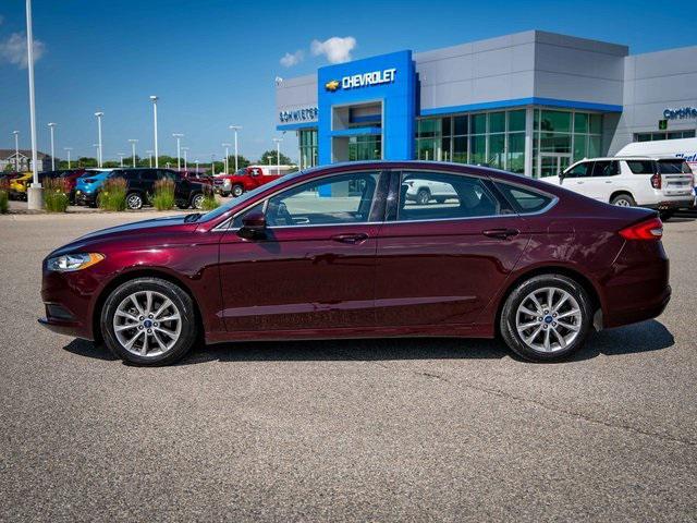 used 2017 Ford Fusion car, priced at $14,999