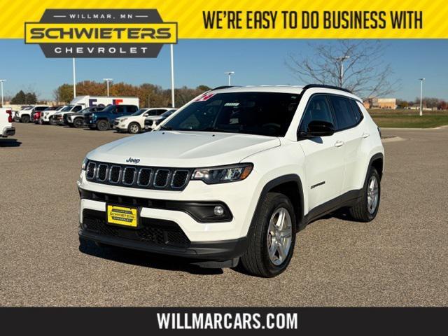 used 2024 Jeep Compass car, priced at $21,799