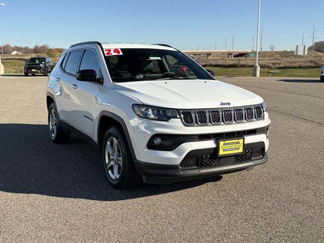 used 2024 Jeep Compass car, priced at $21,799