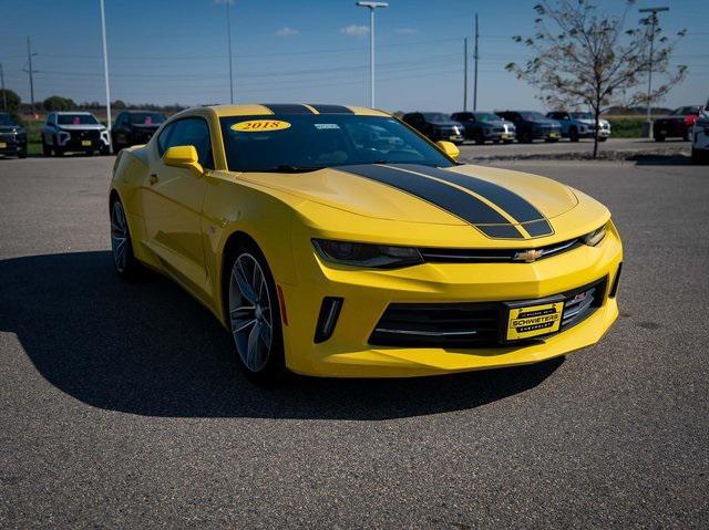 used 2018 Chevrolet Camaro car, priced at $19,299