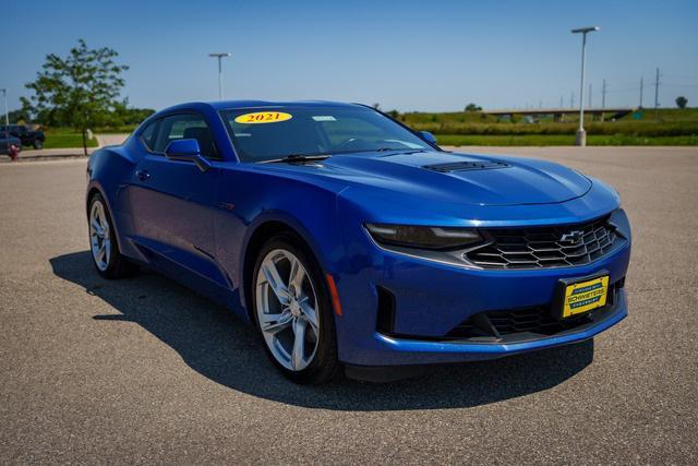 used 2021 Chevrolet Camaro car, priced at $28,586