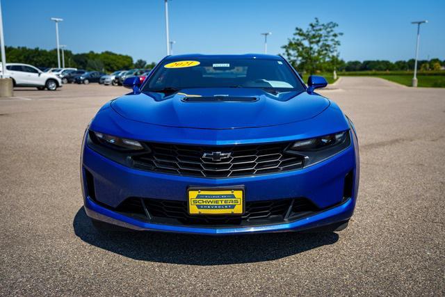 used 2021 Chevrolet Camaro car, priced at $28,586