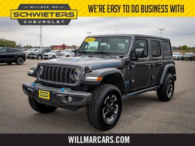 used 2024 Jeep Wrangler 4xe car, priced at $39,999