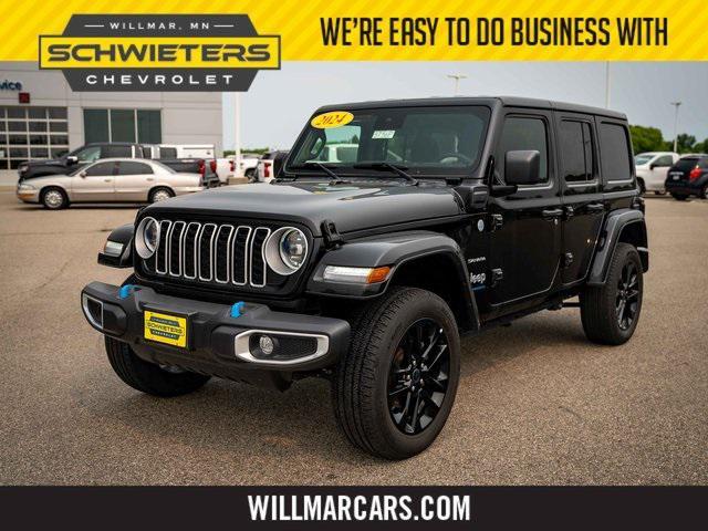 used 2024 Jeep Wrangler 4xe car, priced at $35,999
