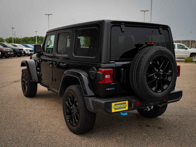 used 2024 Jeep Wrangler 4xe car, priced at $35,999