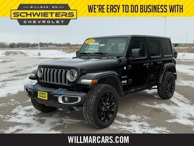used 2024 Jeep Wrangler 4xe car, priced at $36,798