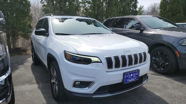used 2022 Jeep Cherokee car, priced at $27,480