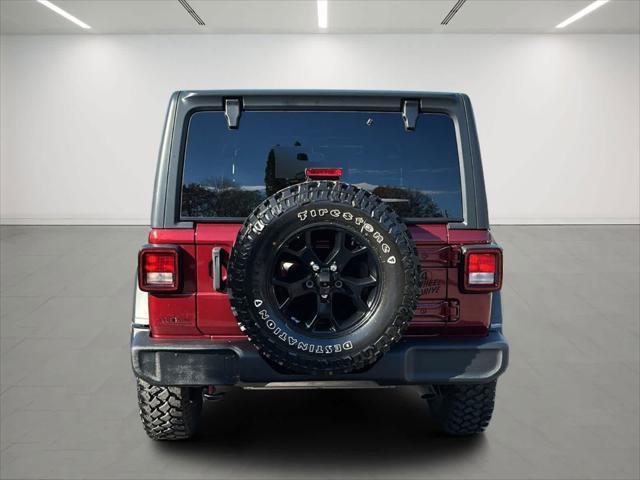 used 2021 Jeep Wrangler car, priced at $35,998