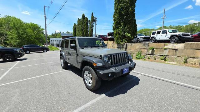 used 2021 Jeep Wrangler Unlimited car, priced at $34,968