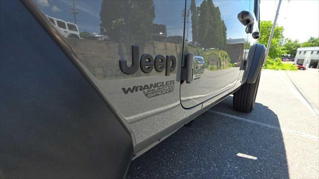 used 2021 Jeep Wrangler Unlimited car, priced at $34,968