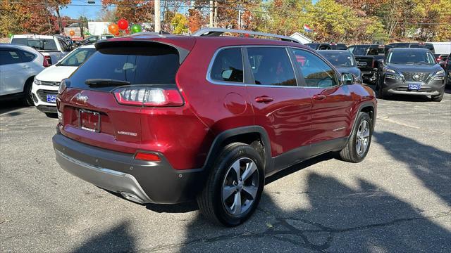 used 2021 Jeep Cherokee car, priced at $28,095