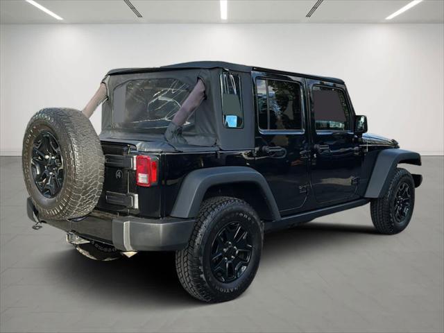 used 2016 Jeep Wrangler Unlimited car, priced at $20,605