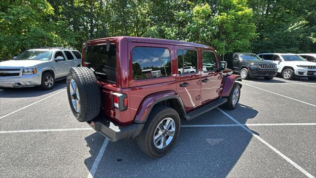 used 2022 Jeep Wrangler Unlimited car, priced at $36,855