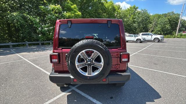 used 2022 Jeep Wrangler Unlimited car, priced at $36,855