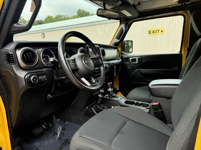 used 2021 Jeep Wrangler car, priced at $35,765