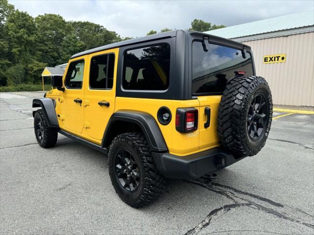 used 2021 Jeep Wrangler car, priced at $35,765