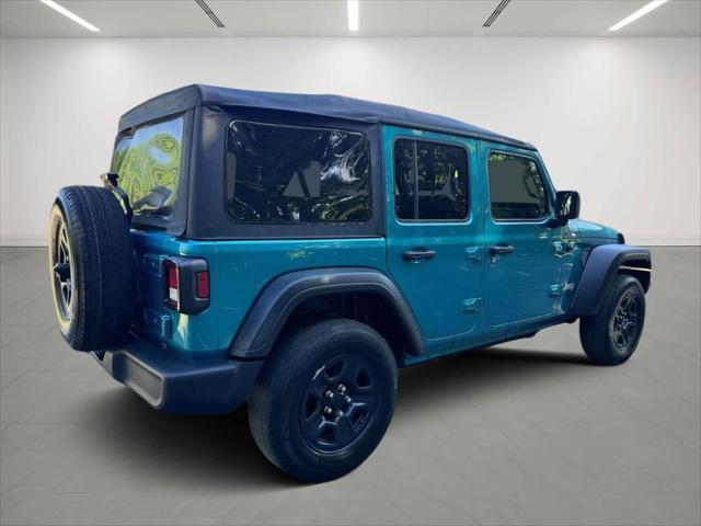 used 2020 Jeep Wrangler Unlimited car, priced at $31,995