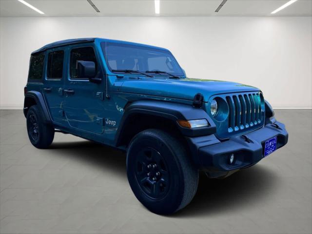 used 2020 Jeep Wrangler Unlimited car, priced at $31,995