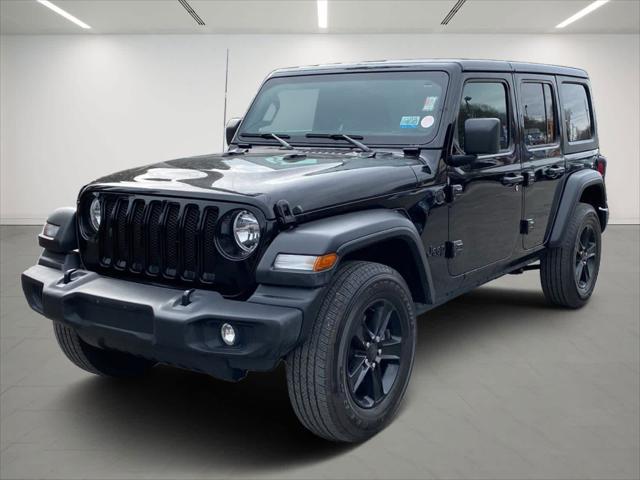 used 2021 Jeep Wrangler Unlimited car, priced at $33,799