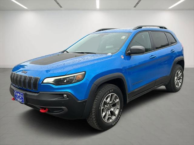 used 2021 Jeep Cherokee car, priced at $29,011