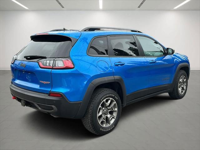 used 2021 Jeep Cherokee car, priced at $28,510