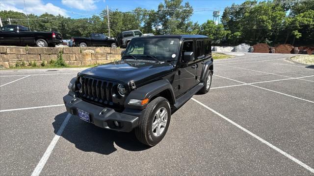 used 2022 Jeep Wrangler Unlimited car, priced at $33,977