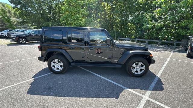 used 2022 Jeep Wrangler Unlimited car, priced at $33,977