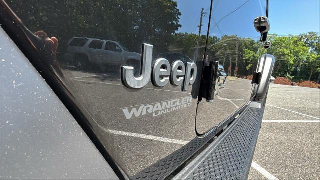 used 2022 Jeep Wrangler Unlimited car, priced at $33,977