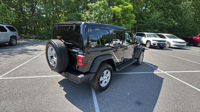 used 2022 Jeep Wrangler Unlimited car, priced at $33,977