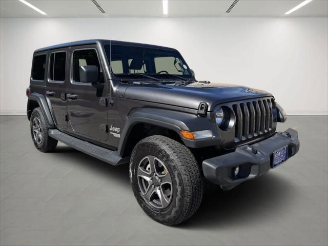 used 2018 Jeep Wrangler Unlimited car, priced at $23,990