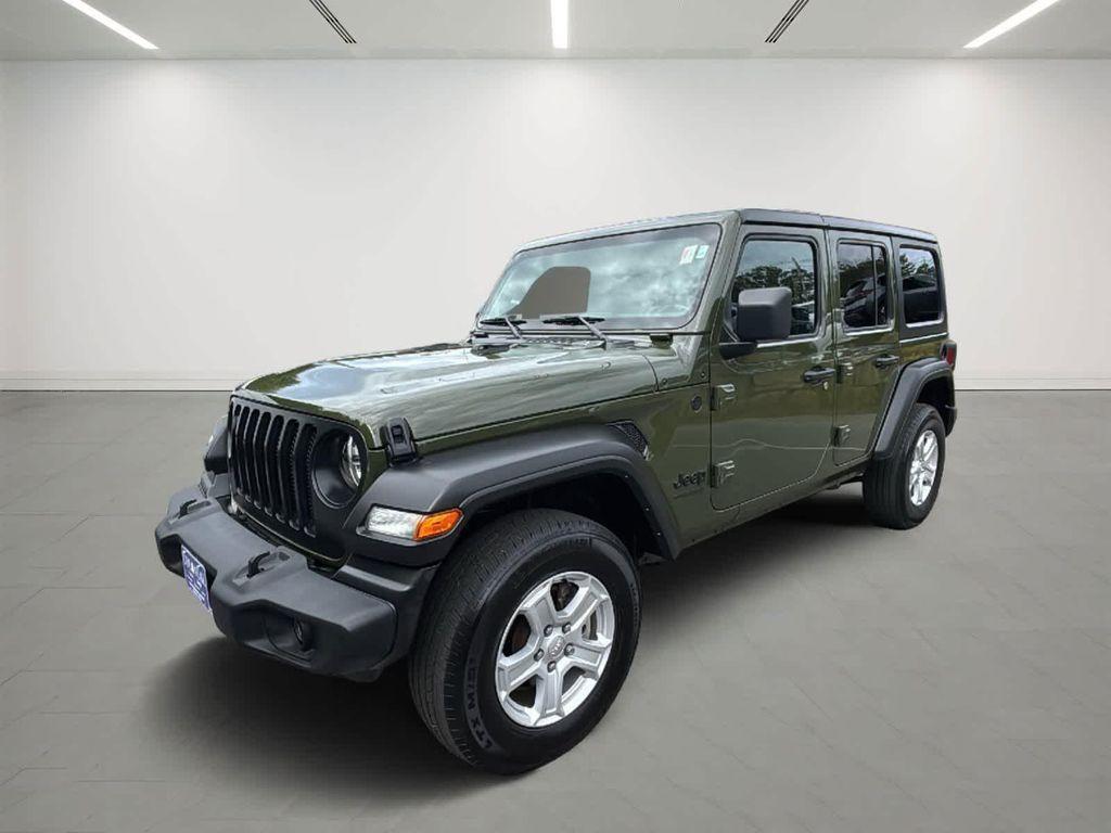 used 2022 Jeep Wrangler Unlimited car, priced at $34,977