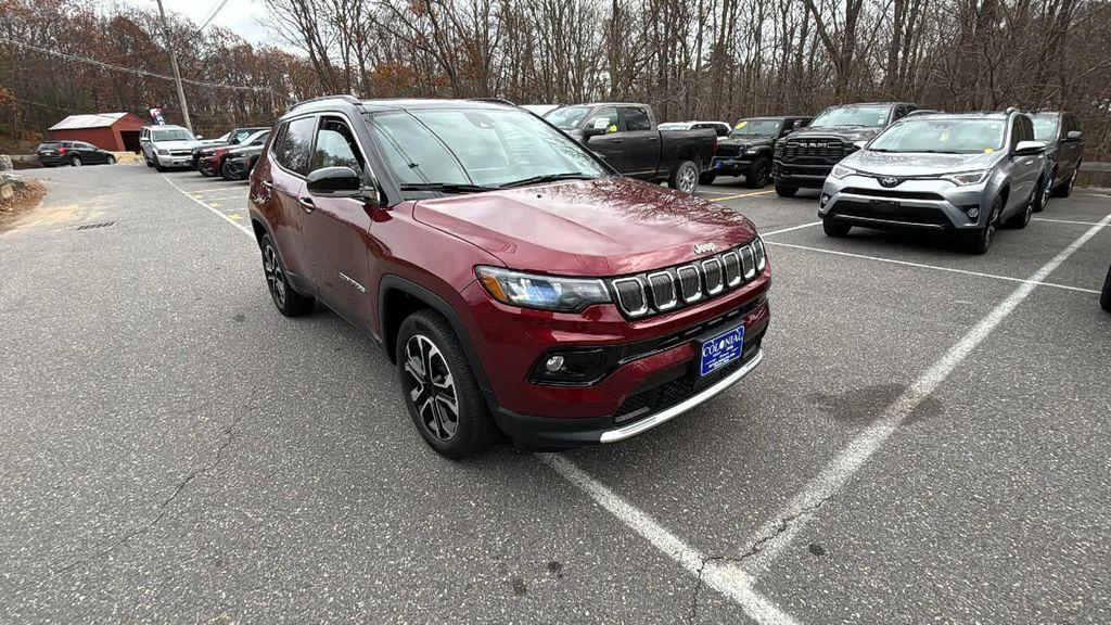 used 2022 Jeep Compass car, priced at $22,977