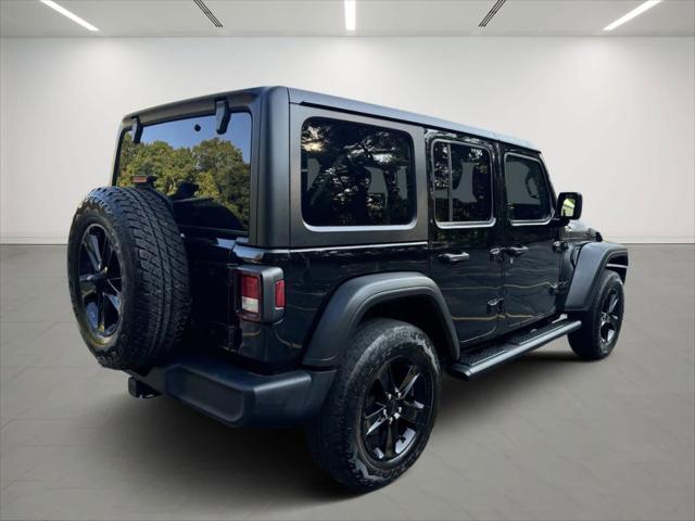 used 2021 Jeep Wrangler Unlimited car, priced at $27,524