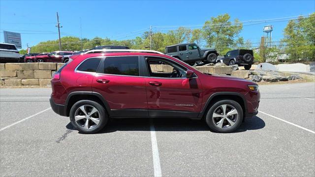 used 2021 Jeep Cherokee car, priced at $24,453