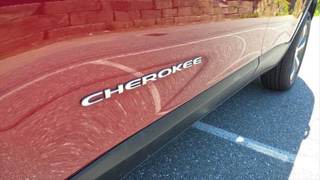used 2021 Jeep Cherokee car, priced at $24,453