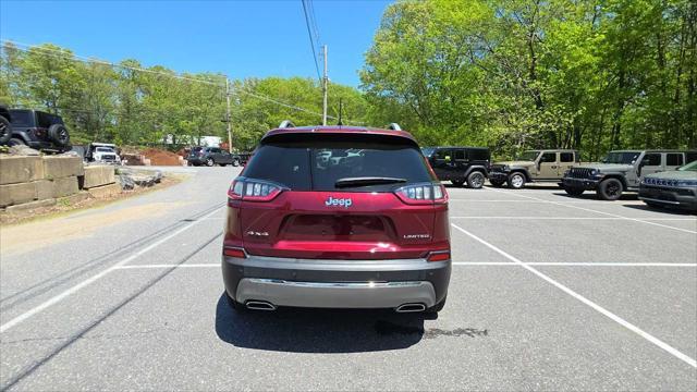 used 2021 Jeep Cherokee car, priced at $24,453