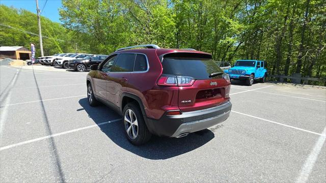 used 2021 Jeep Cherokee car, priced at $24,453