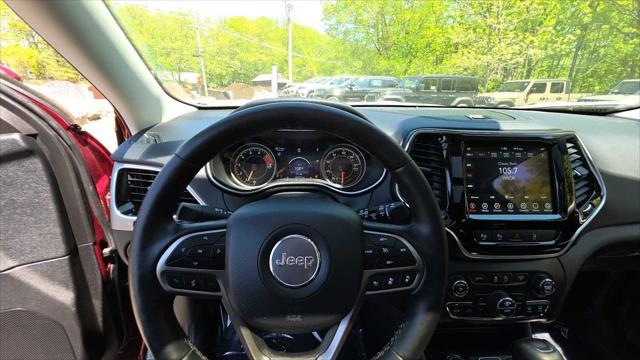 used 2021 Jeep Cherokee car, priced at $24,453