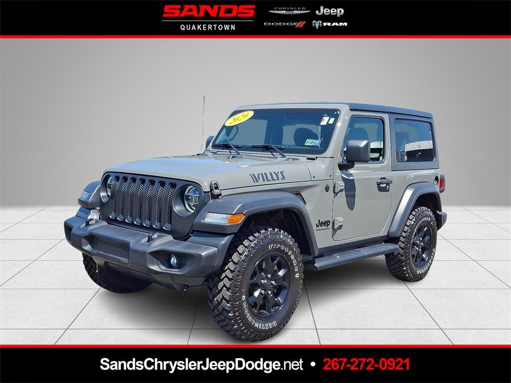 used 2020 Jeep Wrangler car, priced at $27,578
