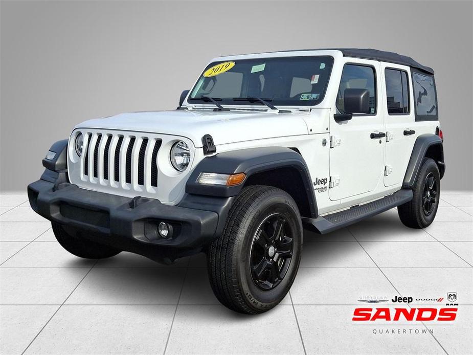 used 2019 Jeep Wrangler Unlimited car, priced at $26,997