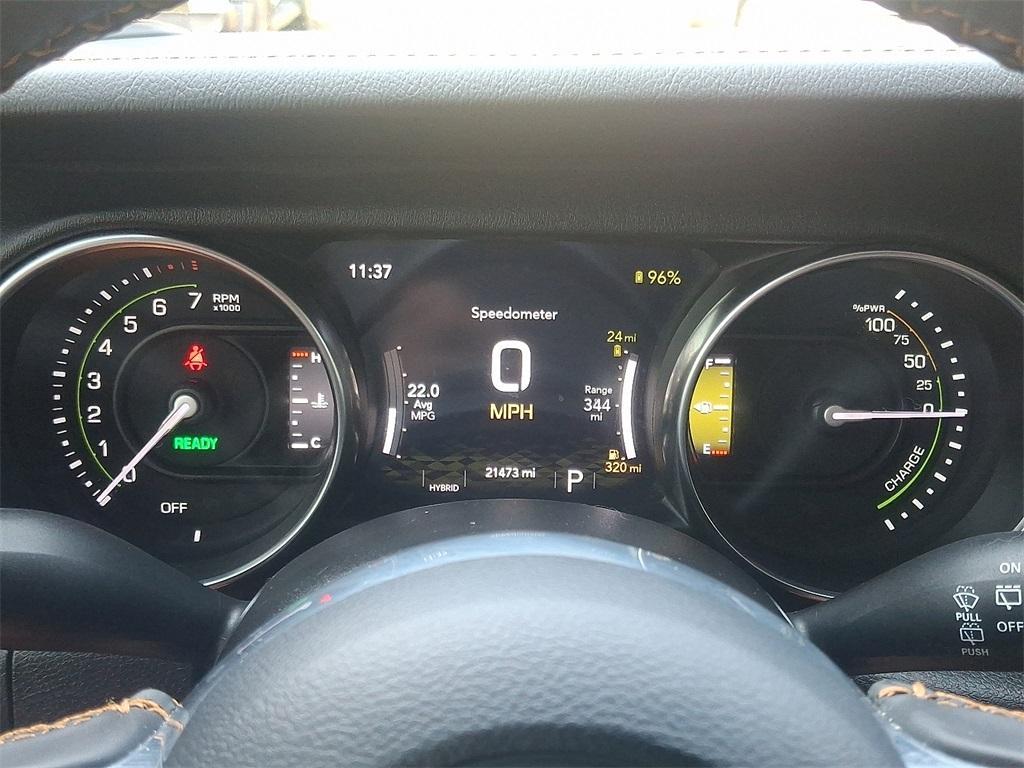 used 2022 Jeep Wrangler Unlimited 4xe car, priced at $39,557
