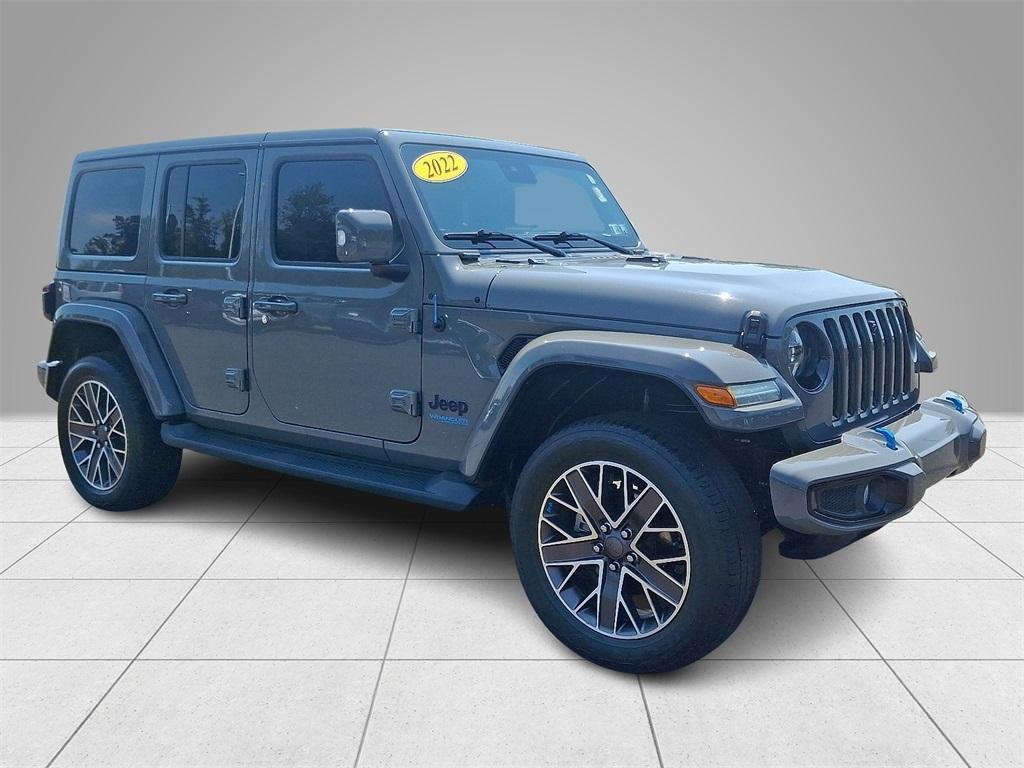 used 2022 Jeep Wrangler Unlimited 4xe car, priced at $39,557