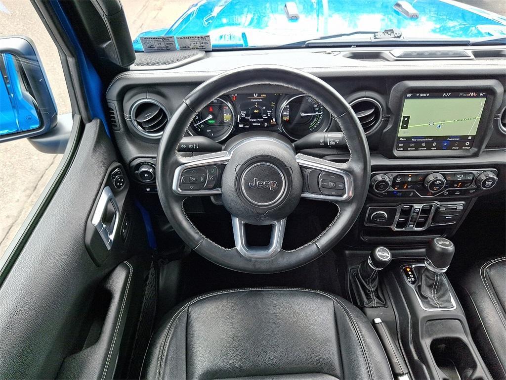 used 2021 Jeep Wrangler Unlimited 4xe car, priced at $33,654