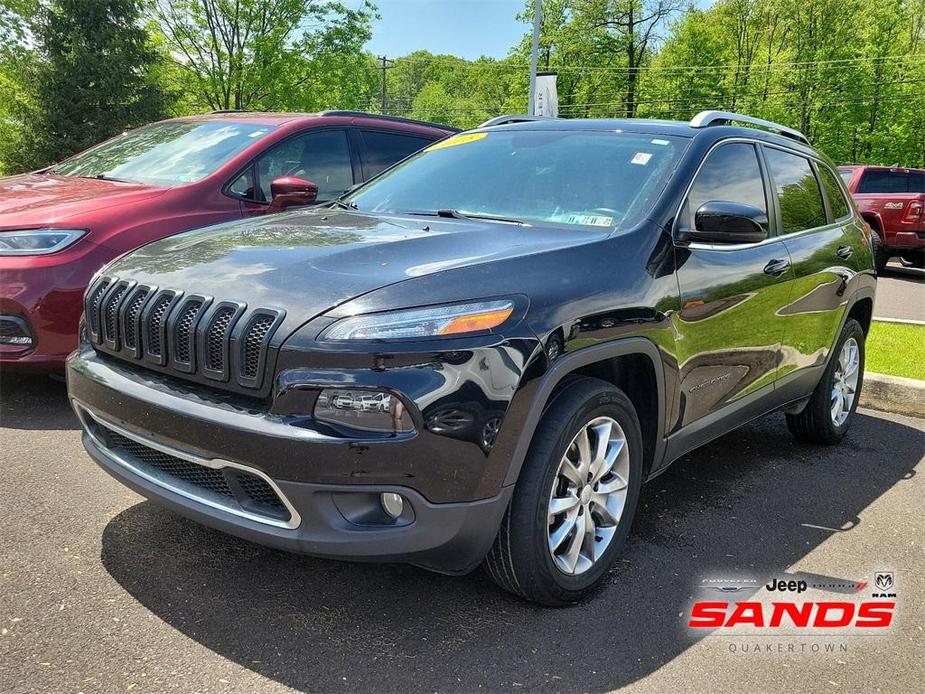 used 2018 Jeep Cherokee car, priced at $18,998
