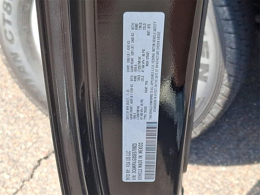 new 2025 Ram ProMaster 3500 car, priced at $57,718